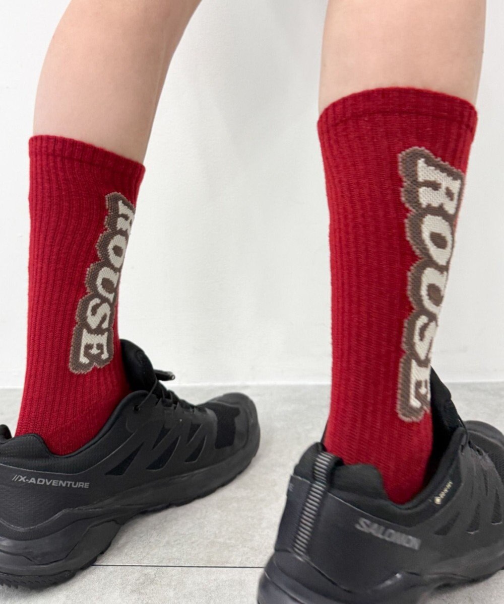 WEGO ロゴデザインソックス（R） 