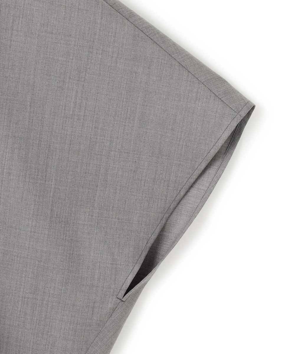 ICB 【洗える】T/Wブロード ボウタイブラウス 