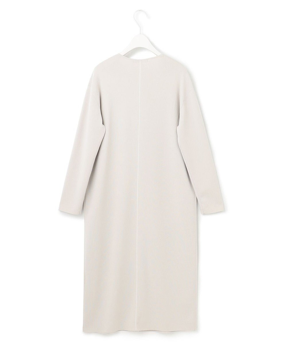 ICB 【洗える】 シンセティックフルニードル Vネックワンピース 