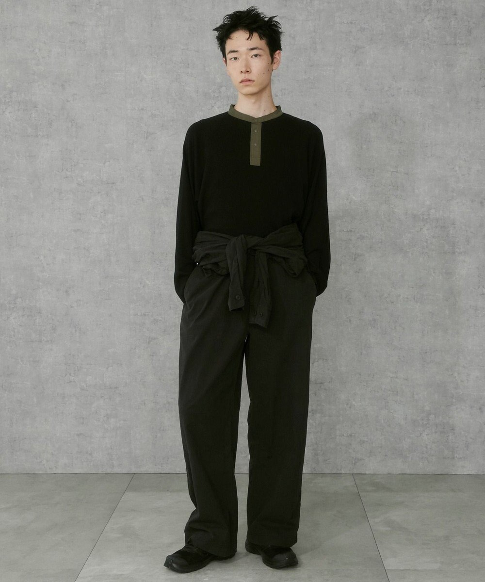 WEGO 【ユニセックス着用ITEM】ラグランヘンリーネックT 