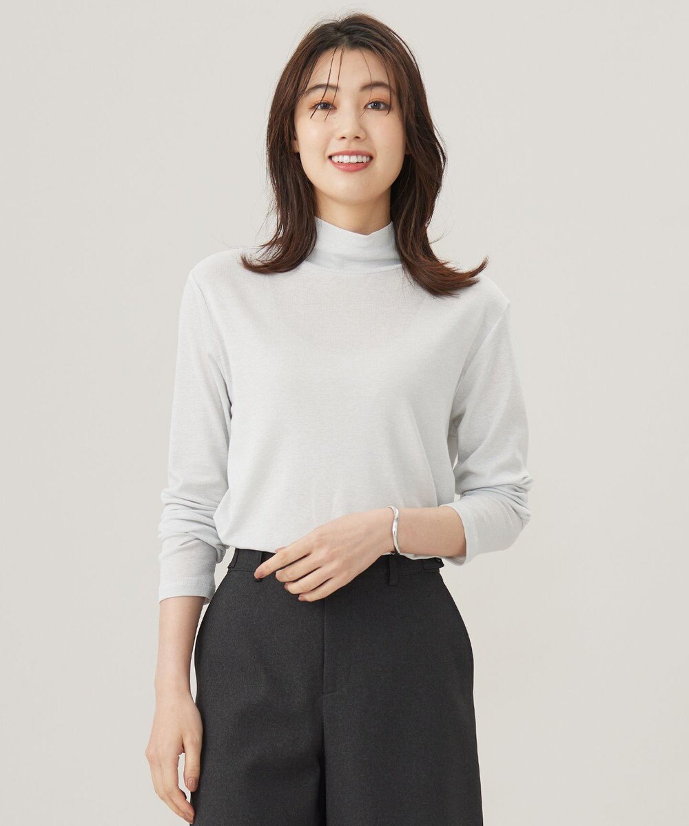 J.PRESS LADIES タートルジャージー カットソー 