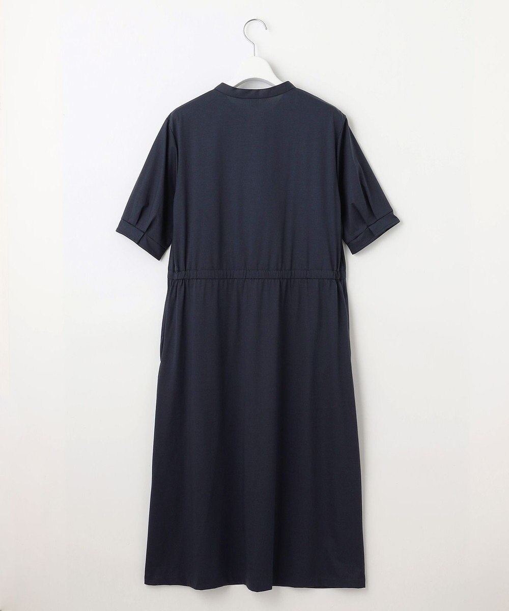 J.PRESS LADIES L 【接触冷感・洗える】プレーティングジャージー ワンピース 