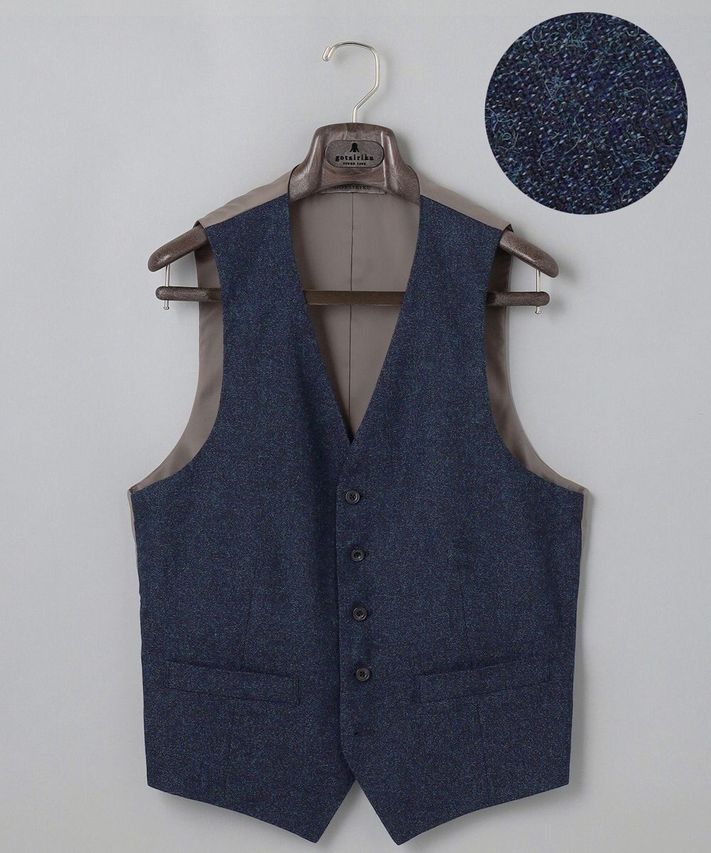 GOTAIRIKU 3ピースセットアップ対応【あたたかい】RENEWOOL ウールベスト 
