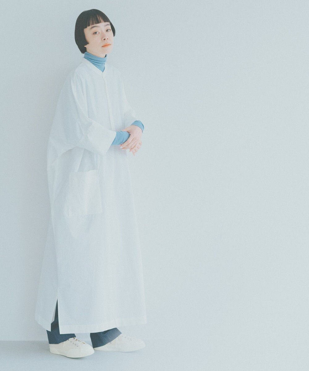 WHITE MAILS 【Kanocoコラボ】ビッグシルエット ワンピース＜洗える・抗菌・消臭・速乾・UVケア＞ 