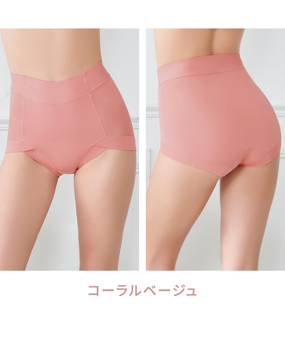 BRADELIS New York 【BRADELIS NewYork peace】　綿混楽々ハイウエストショーツ 