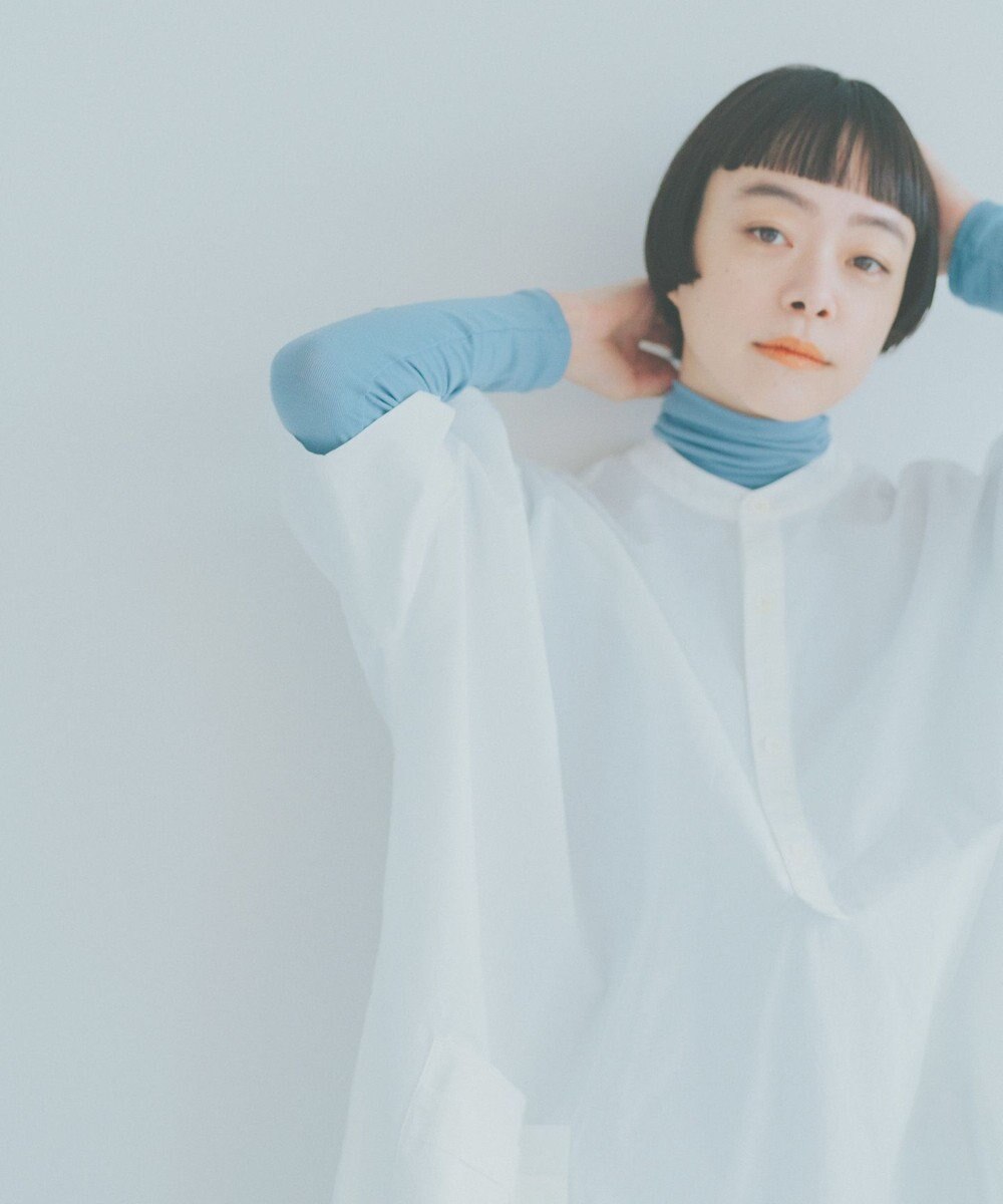 WHITE MAILS 【Kanocoコラボ】ビッグシルエット ワンピース＜洗える・抗菌・消臭・速乾・UVケア＞ 