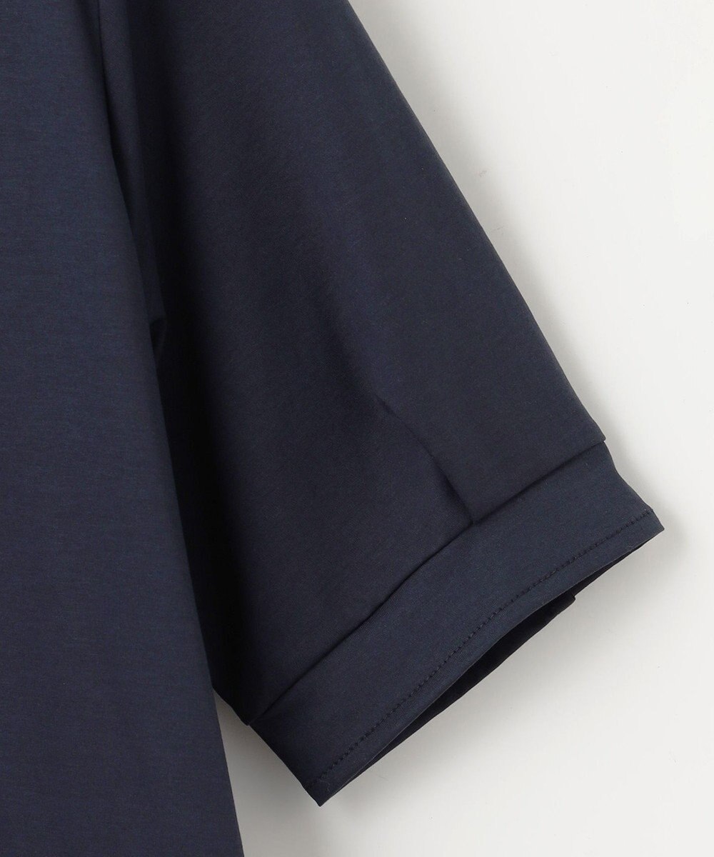 J.PRESS LADIES L 【接触冷感・洗える】プレーティングジャージー ワンピース 