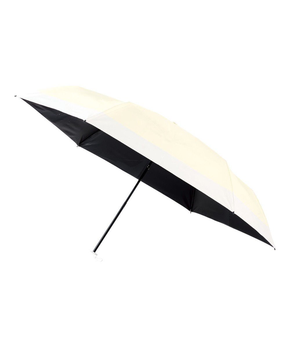 MOONBAT 【遮光100％/３秒で折りたためる日傘】晴雨兼用 折りたたみ傘 ウラワザ バイカラー 