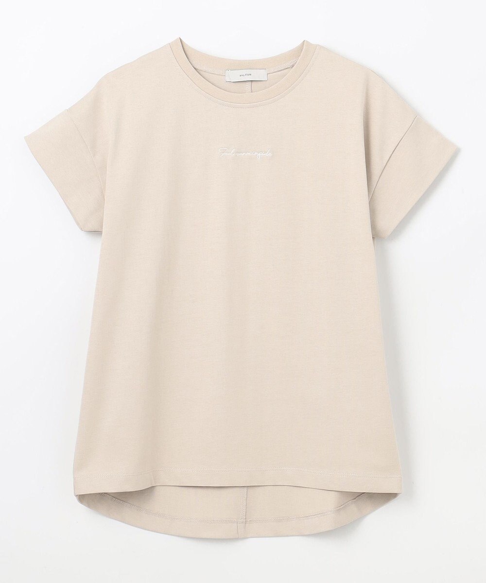 ANY エンブロイダリーロゴTシャツ 