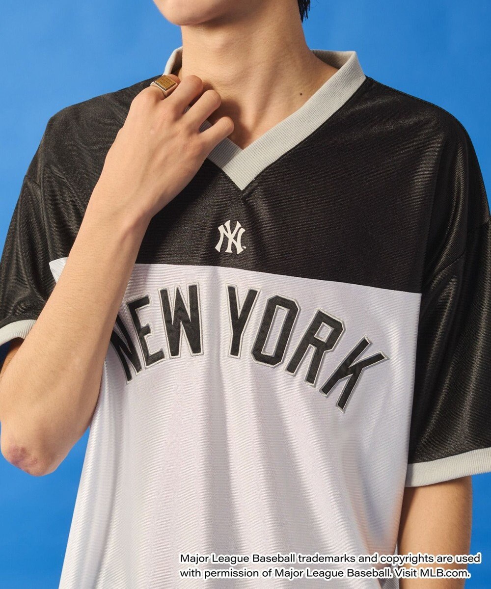 WEGO 【ユニセックス着用ITEM】別注MLBメッシュゲームグラフィックT（SS） 