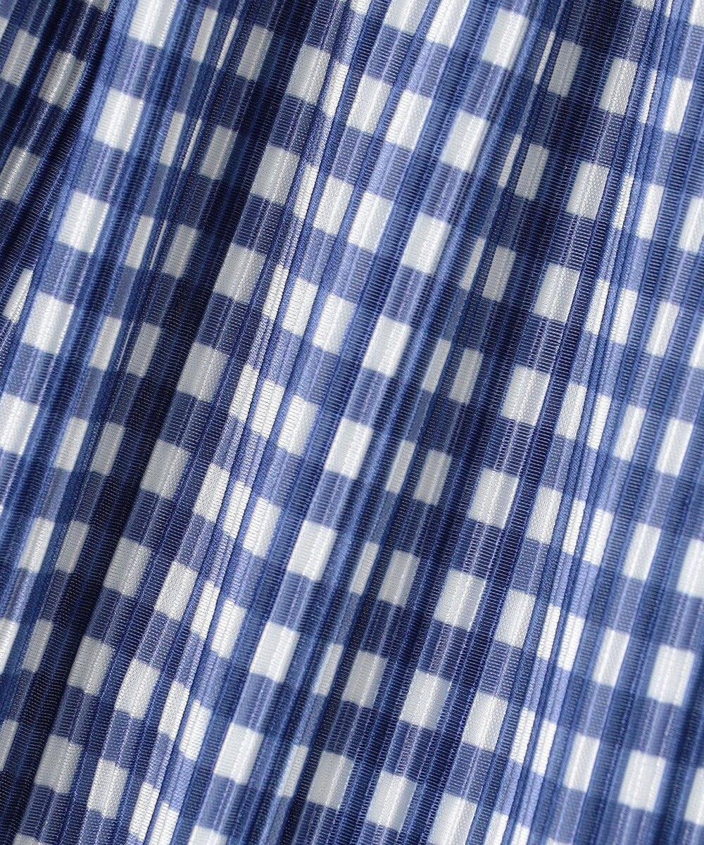 組曲 KIDS 【150-160㎝】ギンガムチェックプリーツ スカート 