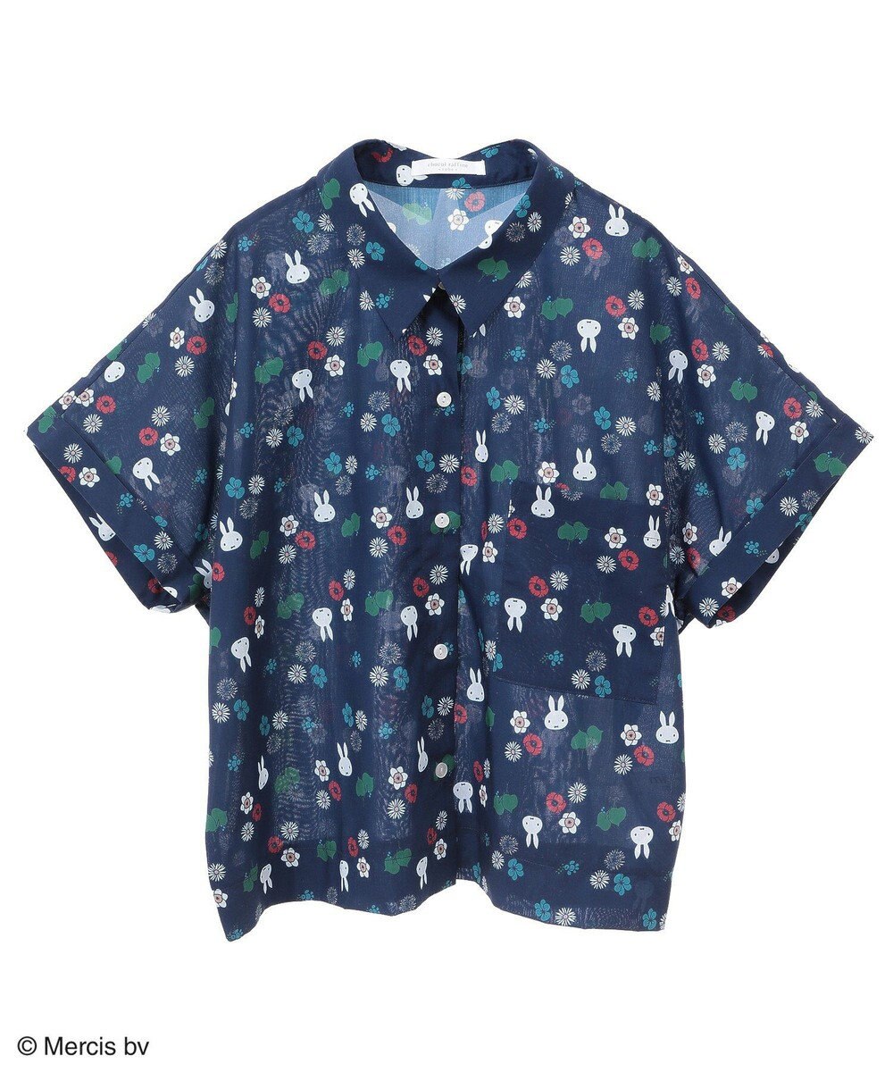 Green Parks ｍｉｆｆｙ／総柄プリントシャツ 