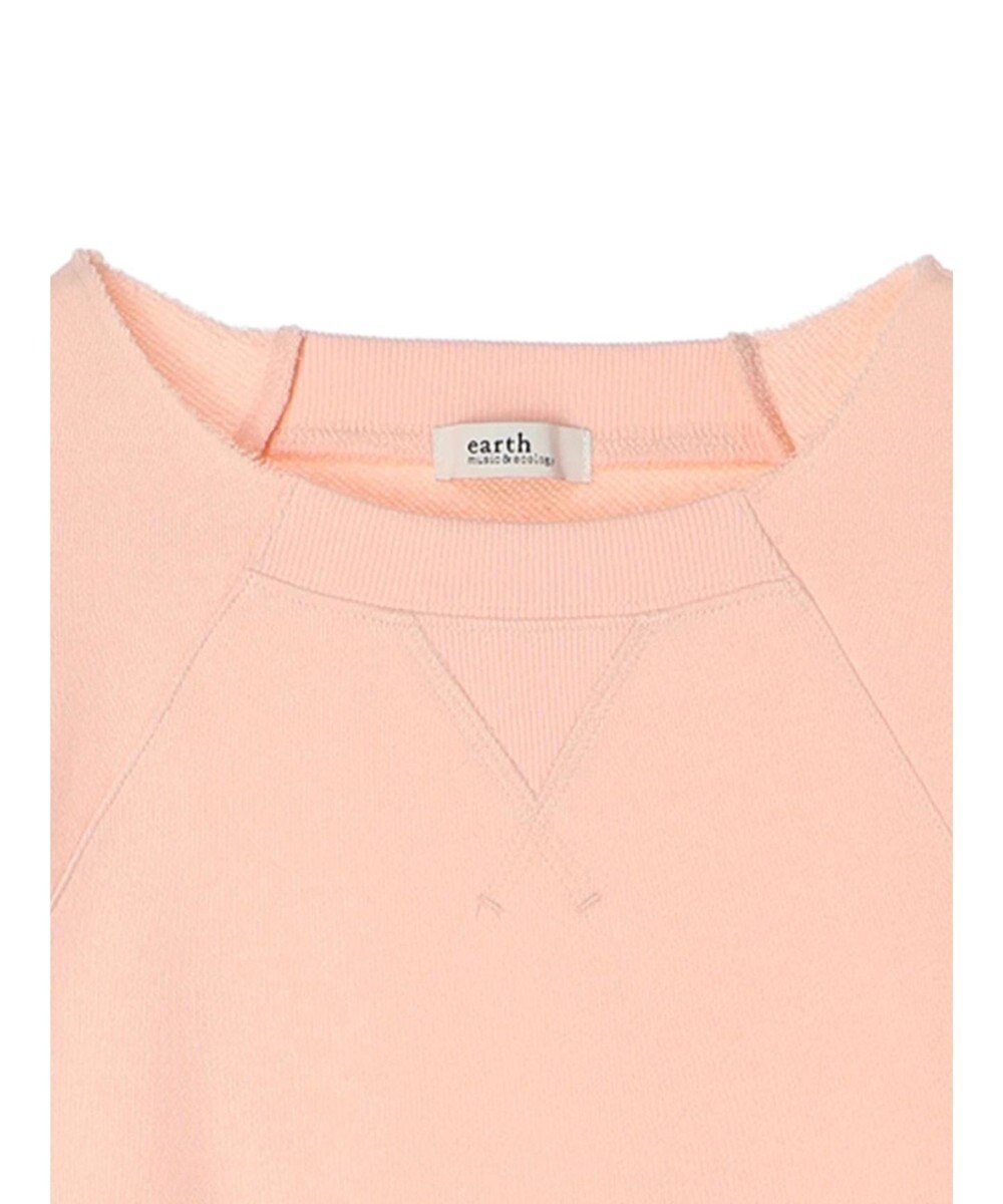 earth music&ecology デザインネックウラケプルオーバー 