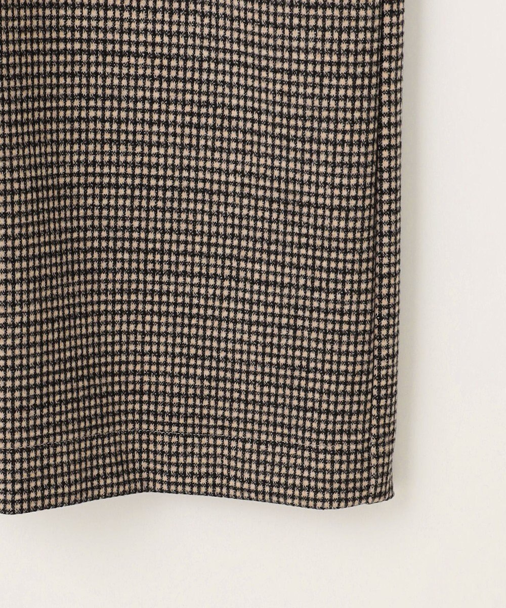 ANY ラメチェックジャガードワンピース 