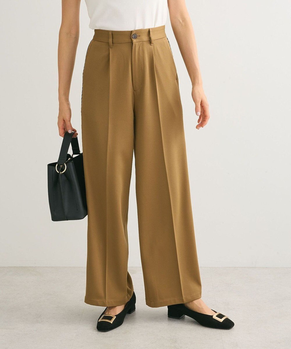 Green Parks ・ＥＬＥＮＣＡＲＥ　ＤＵＥ　サイド刺繍ラインパンツ 