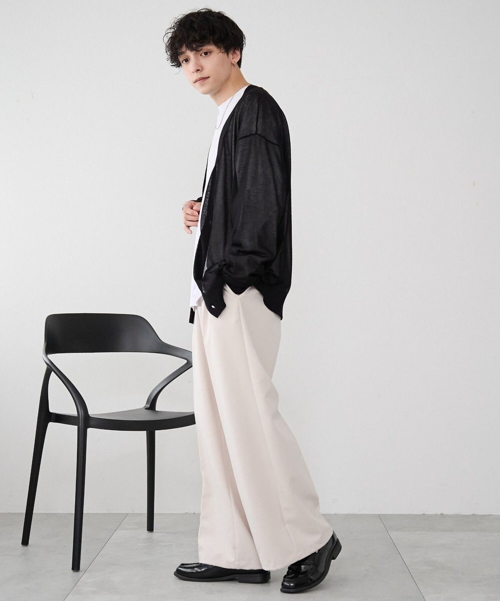 WEGO 【ユニセックス着用ITEM/紫外線対策/冷房対策】シアーカーディガン 