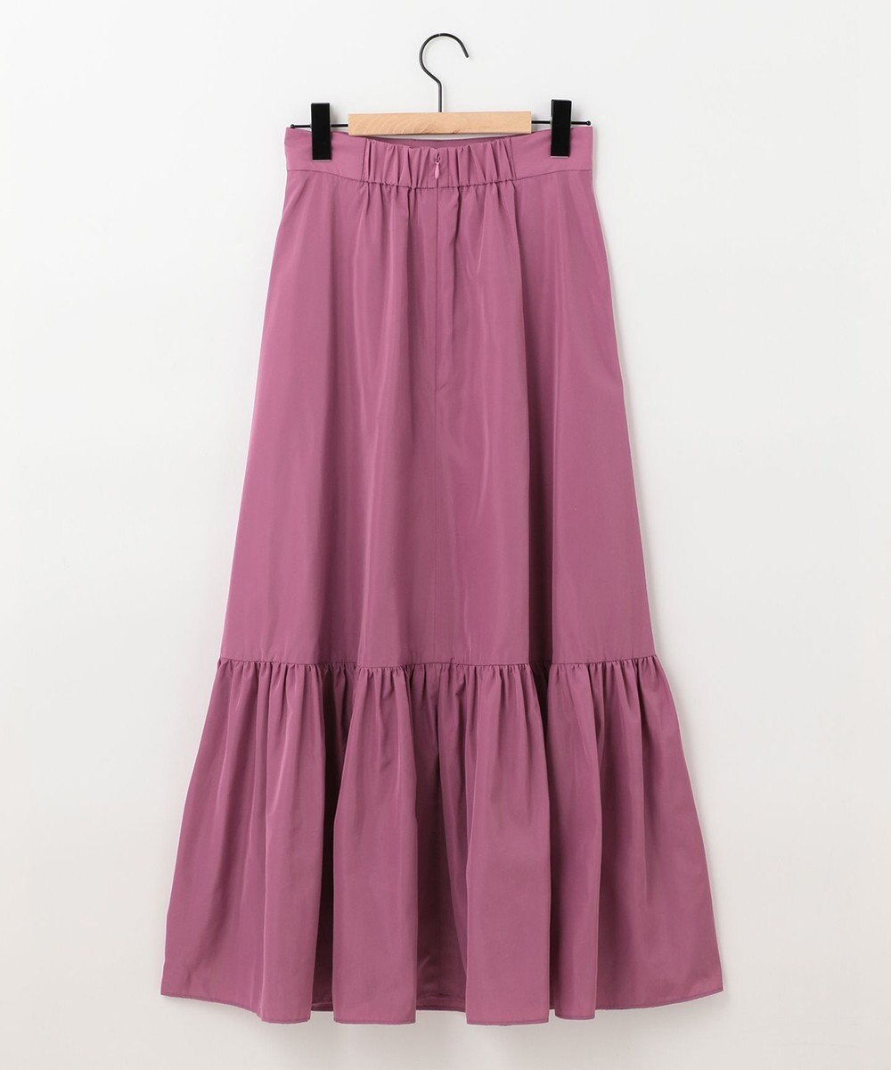 SHARE PARK LADIES 【ウォータープルーフ】　マキシティアードスカート 