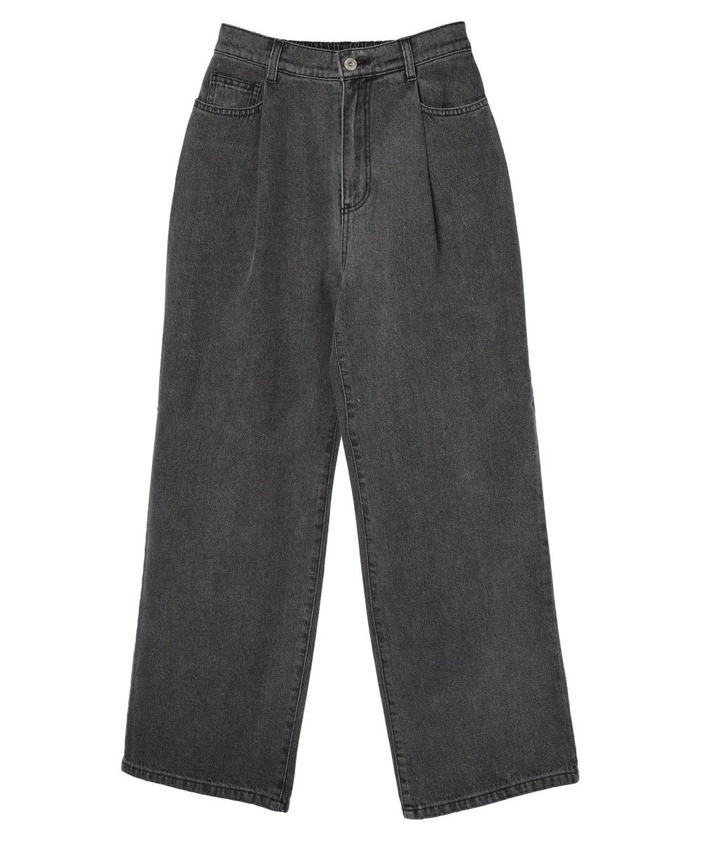 earth music&ecology タックルーズデニムパンツ 