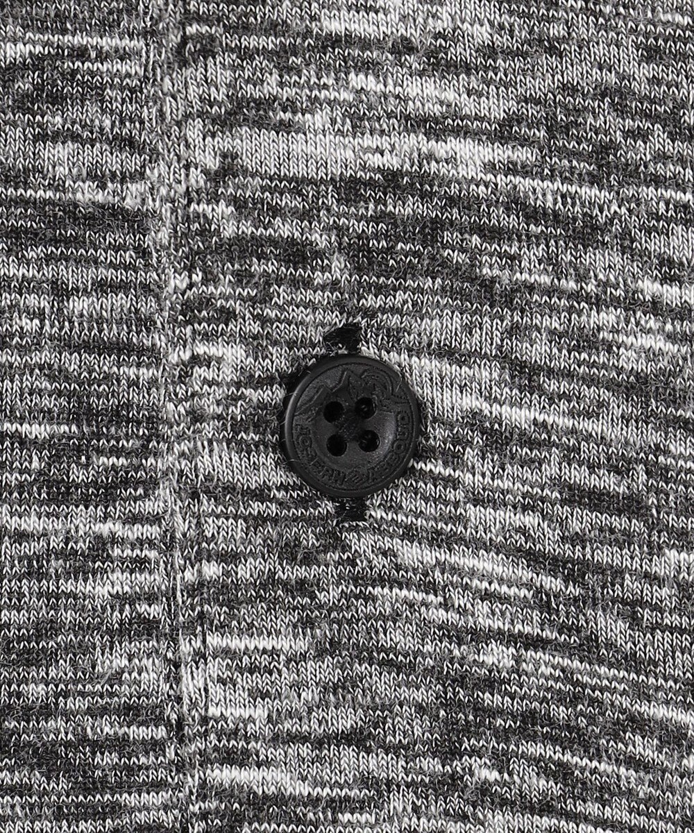 JOSEPH ABBOUD MOUNTAIN 【ゆったりシルエット】ランダムスラブリップ アウトドアポロシャツ 