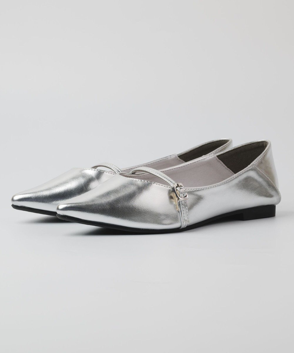 BONTRE 【PRECIEUX JOUET/プレシュウジュエ】ポインテッドフラットメリージェーン 