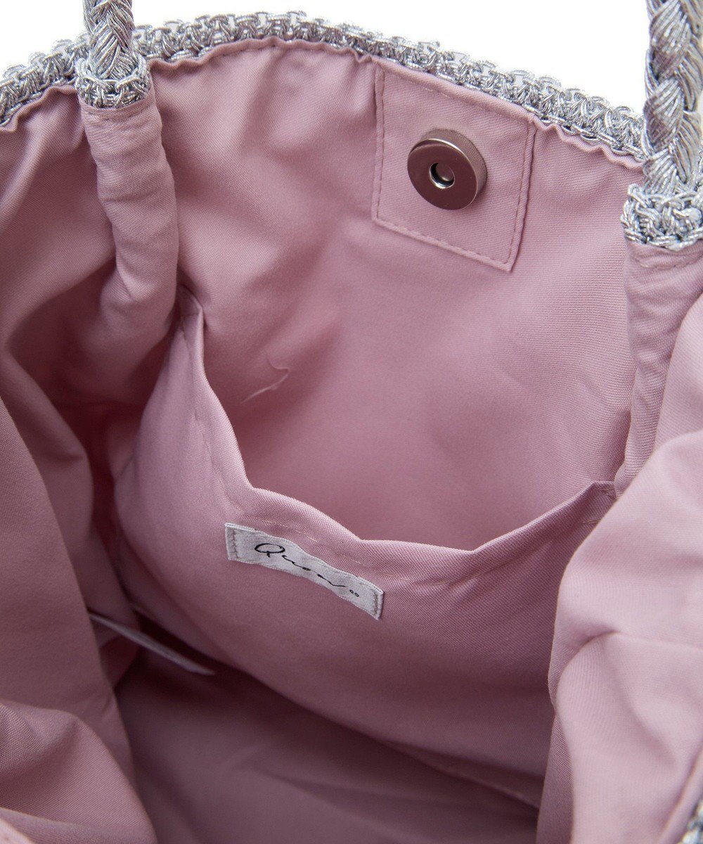 Green Parks ・ＱＵＯＮ　マクラメメタルトート 