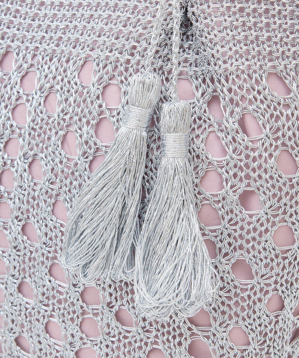 Green Parks ・ＱＵＯＮ　マクラメメタルトート 