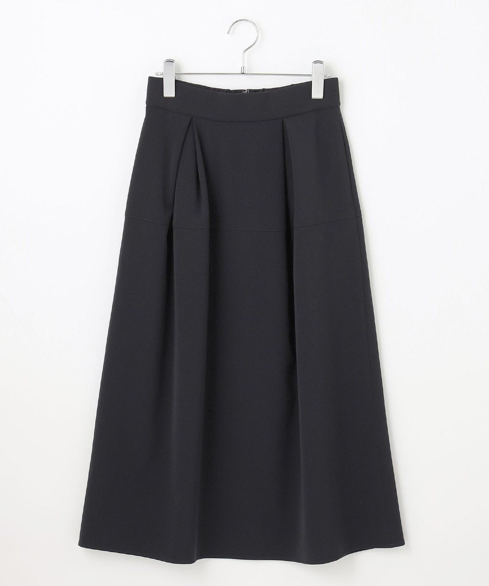 #Newans 【セレモニーにも】＜亀恭子さんコラボ＞ベルシルエットミディ丈スカート 