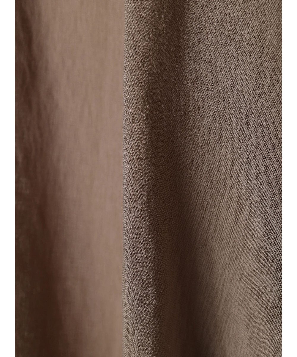 CRAFT STANDARD BOUTIQUE ヴィンテージボイルミルフィーユ襟付きシャツチュニック 