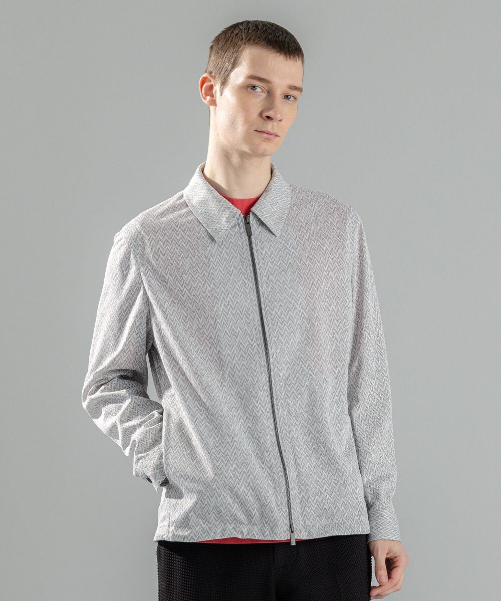 JOSEPH HOMME 新素材【洗える/通気性】ヨシタレース　ジップアップブルゾン 