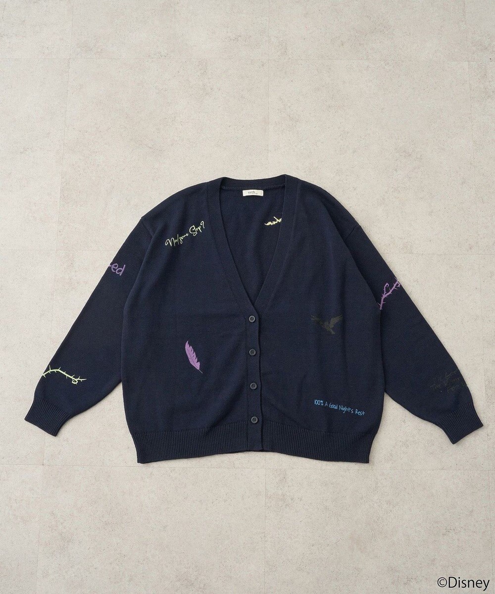 earth music&ecology Ｖｉｌｌａｉｎｓ　マレフィセント／ニットカーディガン 