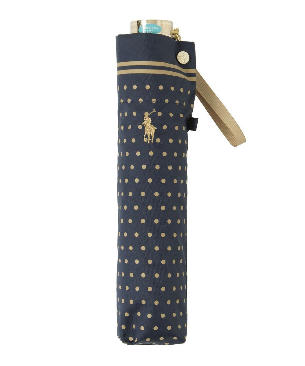 MOONBAT POLO RALPH LAUREN(ポロ ラルフローレン) ツイルドットポロポニー 雨傘 折りたたみ傘 