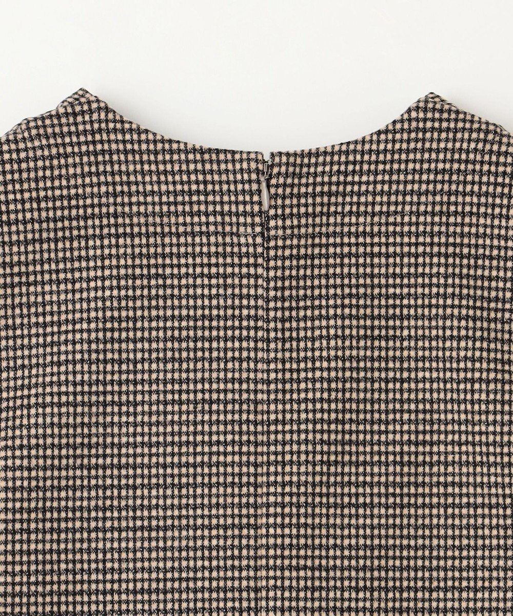 ANY ラメチェックジャガードワンピース 