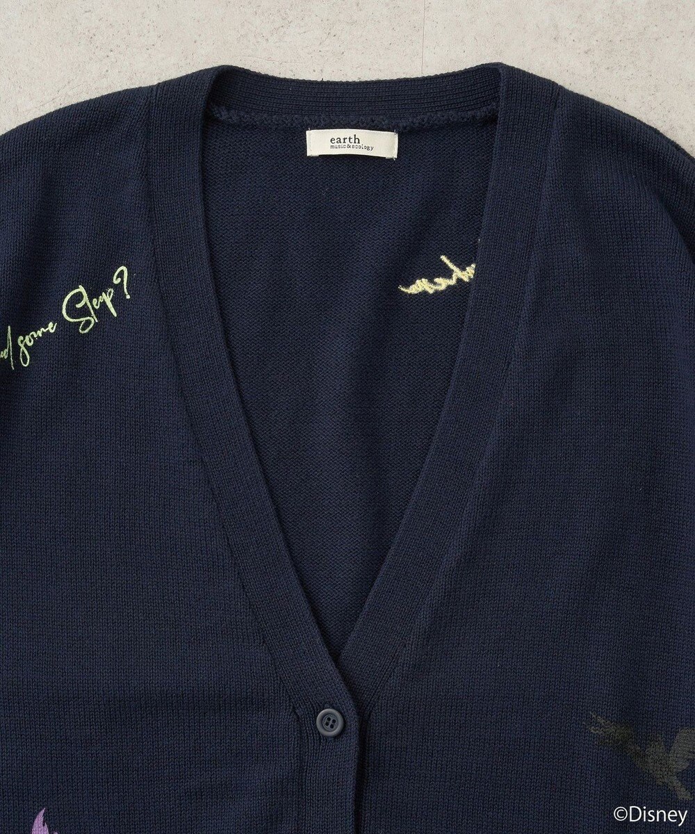 earth music&ecology Ｖｉｌｌａｉｎｓ　マレフィセント／ニットカーディガン 