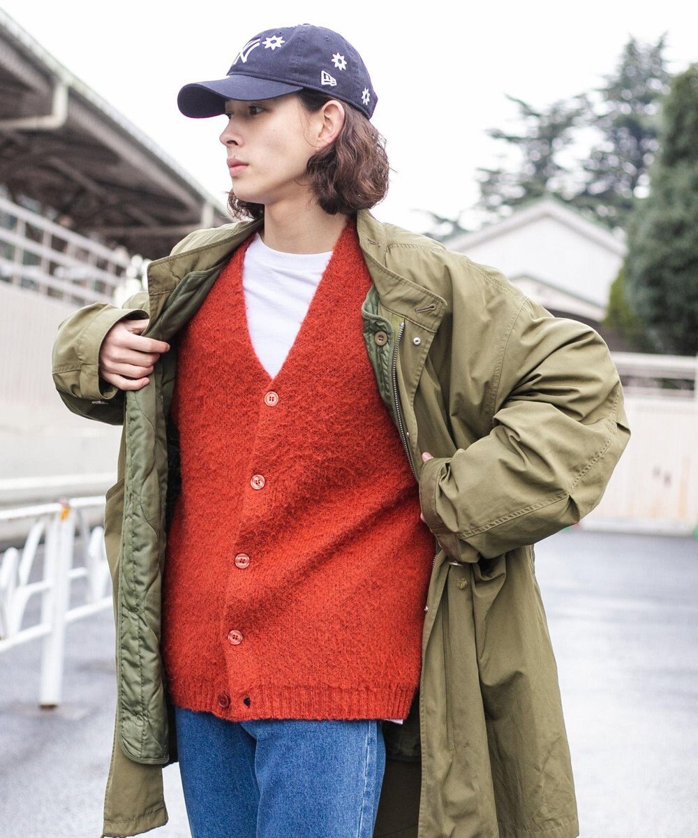 WEGO モヘアライクBIGカーディガン 