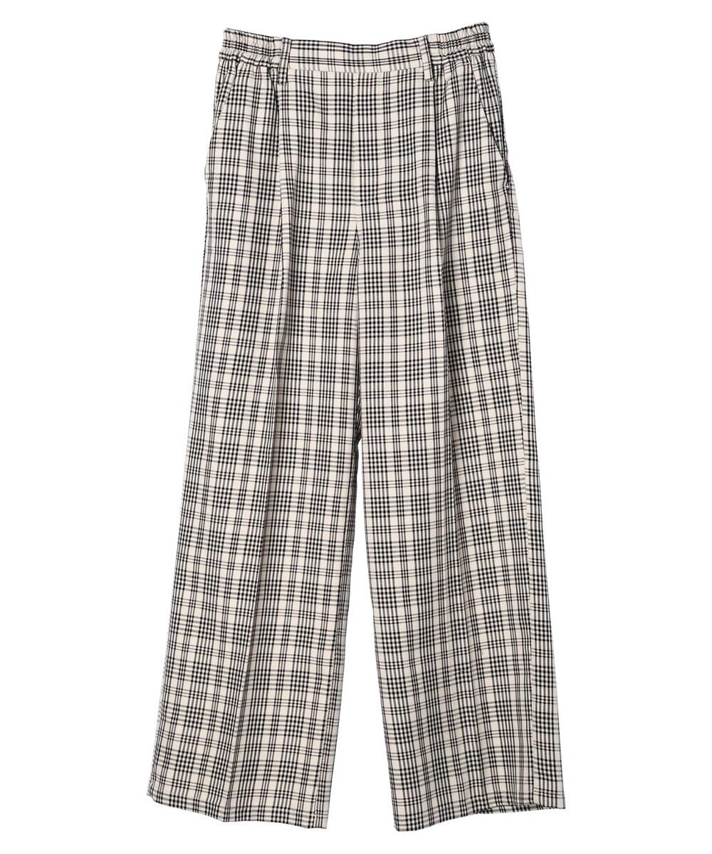 CRAFT STANDARD BOUTIQUE センタープレスチェックパンツ 