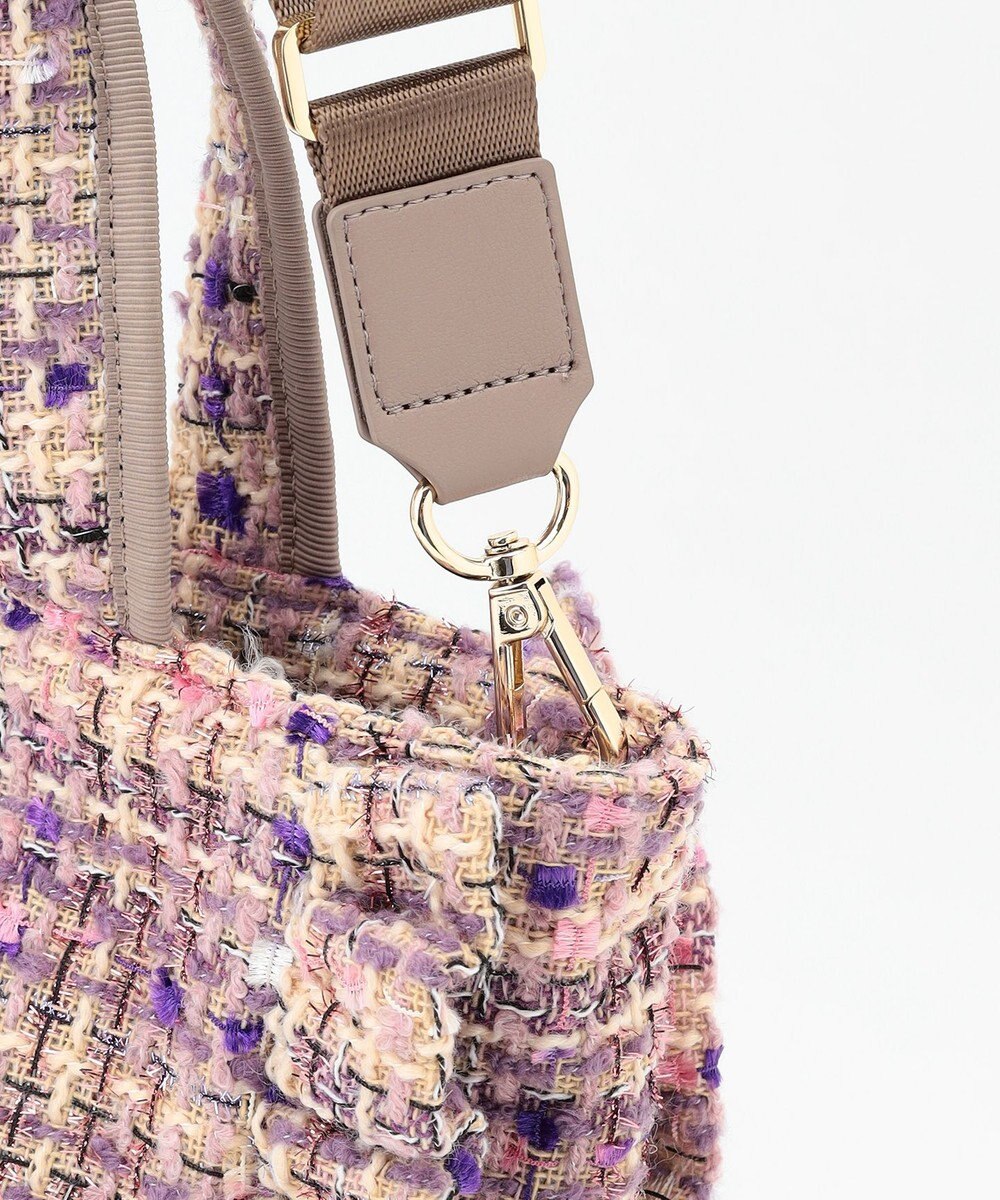 TOCCA 【美人百花掲載】【一部カラー撥水】TRIM WAVES MINITOTE ミニトートバッグ 