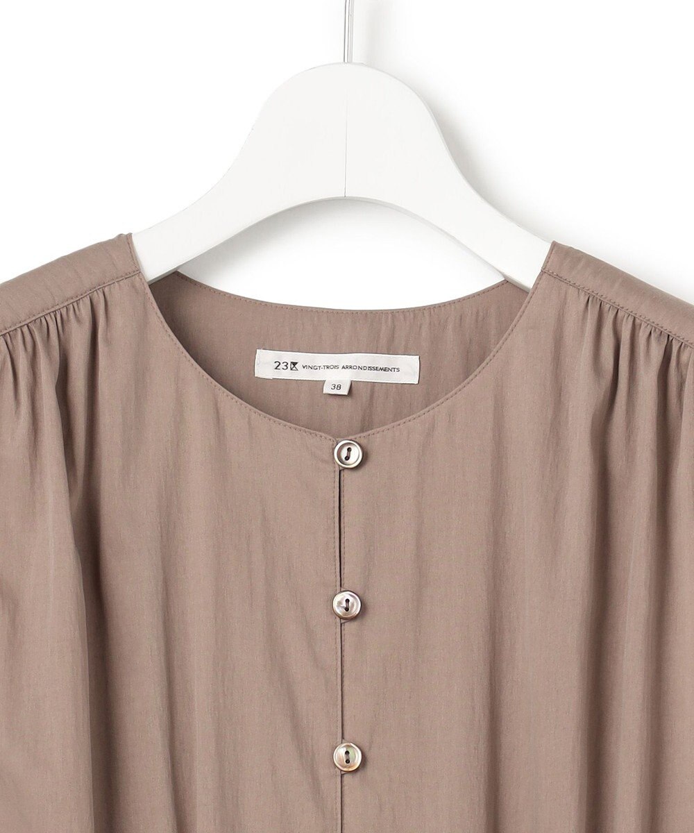 23区 【先行予約】シルキーライトクロス フレアワンピース 