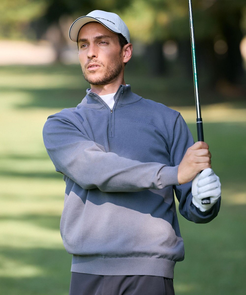 ZERO HALLIBURTON ハーフジップニット ZHG-M5A4a 85113 