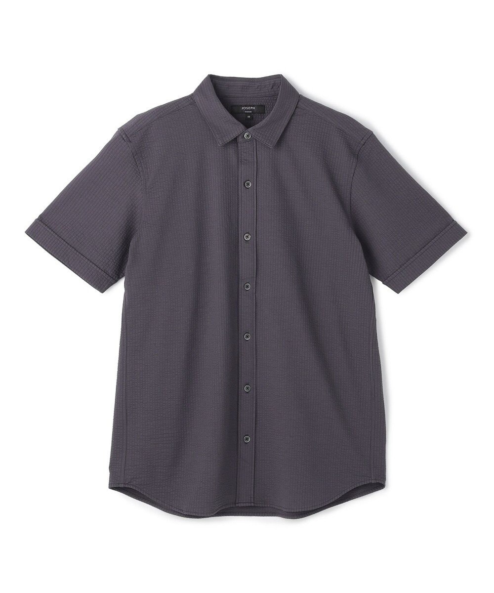 JOSEPH HOMME 【WEB・一部店舗限定】 ドライサッカーストレッチ　半袖レギュラーカラーシャツ 