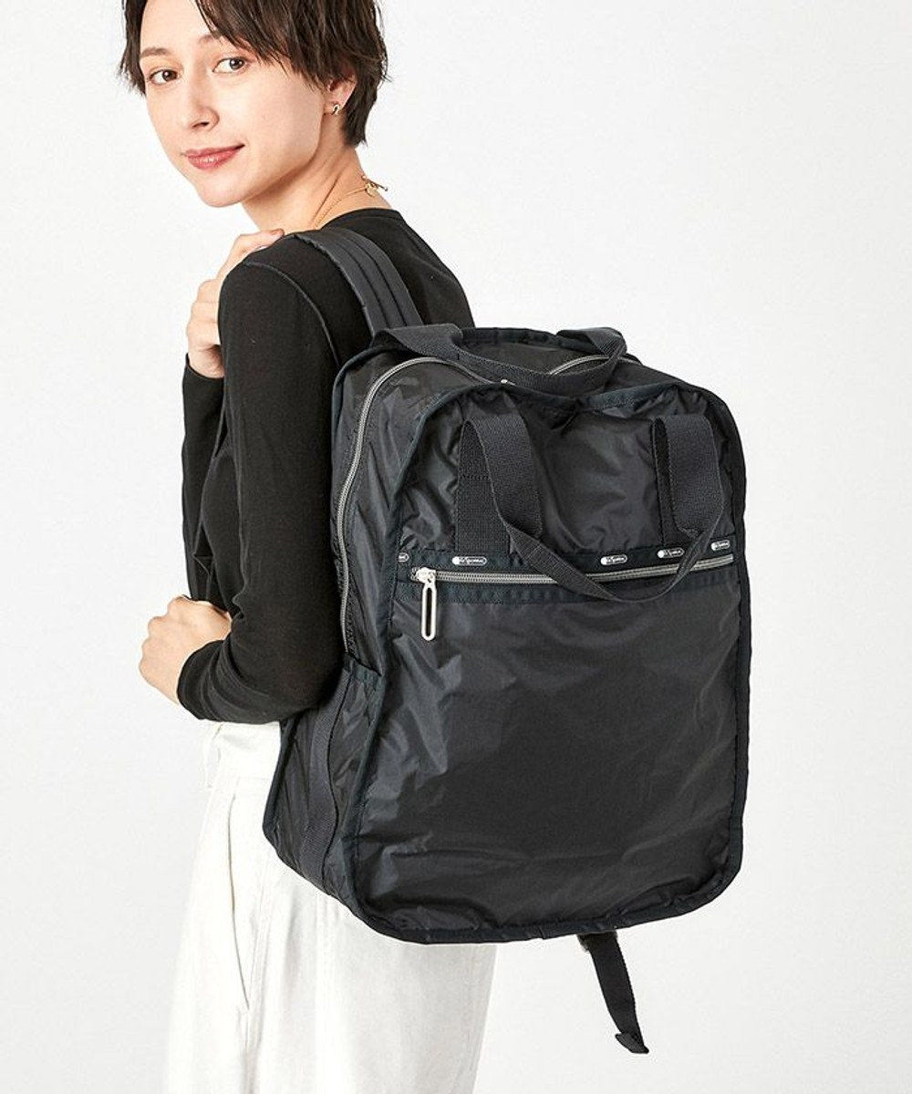 LeSportsac CR URBAN BACKPACK/ブラックC ブラックC