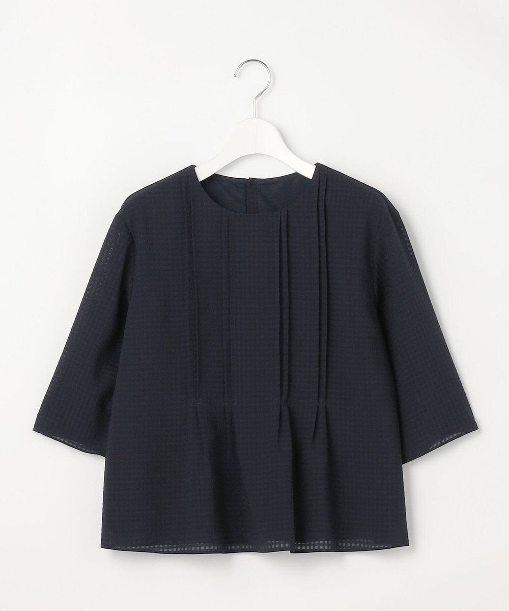 J.PRESS LADIES S シアーブロックチェック カットソー 