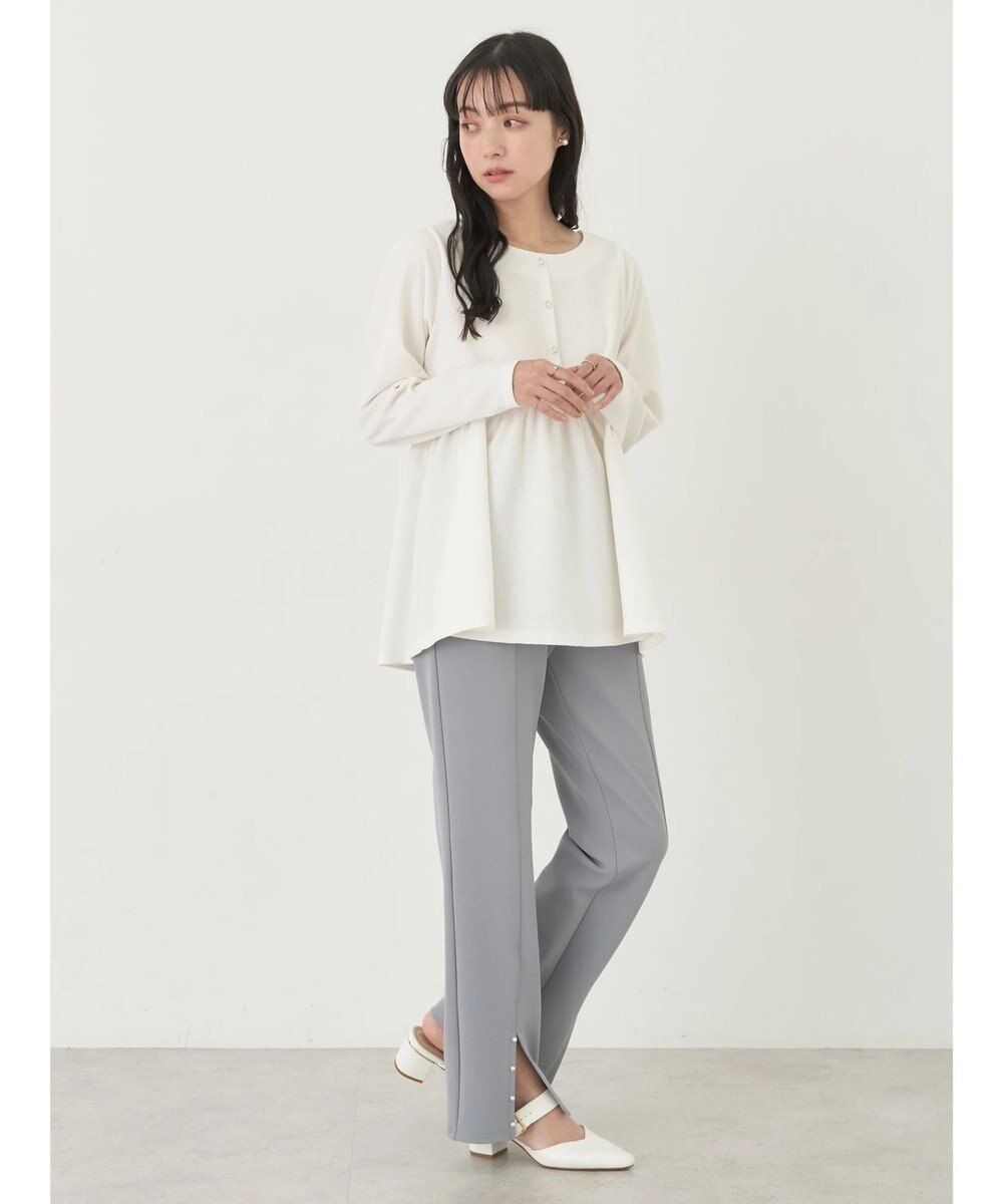 earth music&ecology パールスリットパンツ 