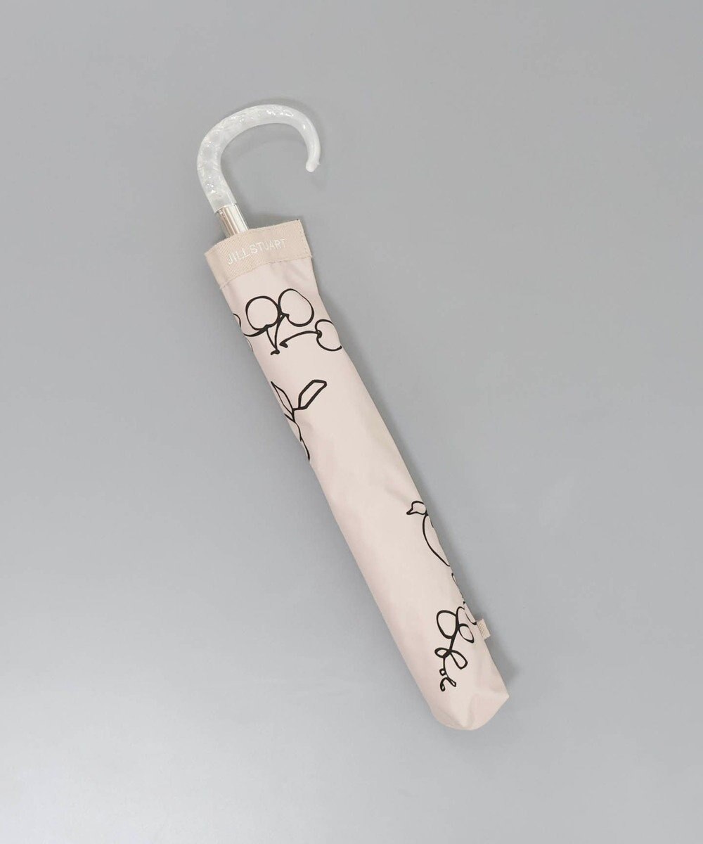 AURORA JILL STUART（ジル スチュアート） マーカーペインティングフルーツプリント晴雨兼用傘（トップフラット・折りたたみ） 