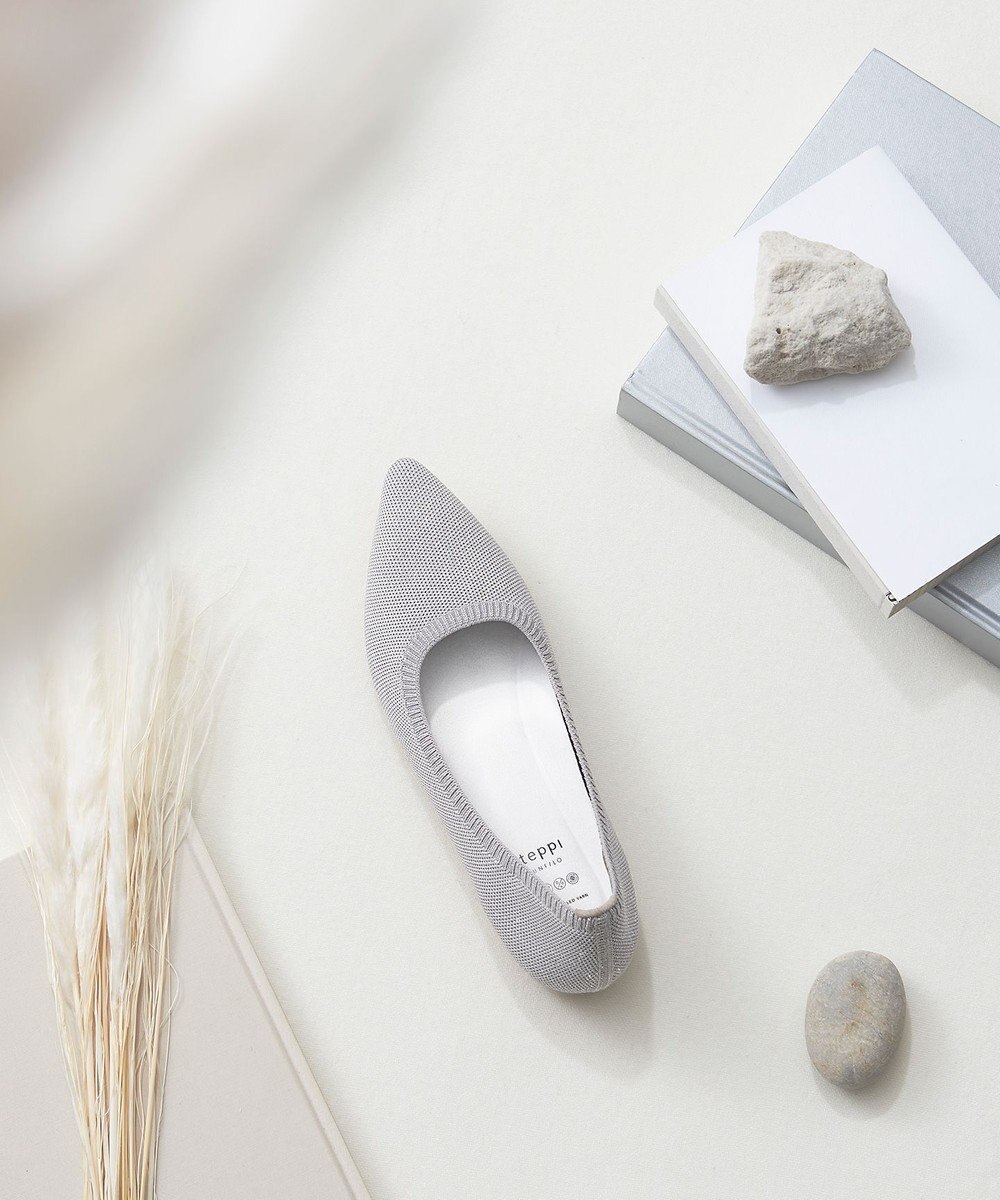 steppi 【洗える/撥水】グリッター ポインテッド パンプス 