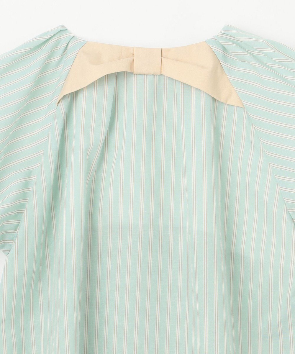 組曲 KIDS 【150-160㎝】サマーストライプ ブラウス 