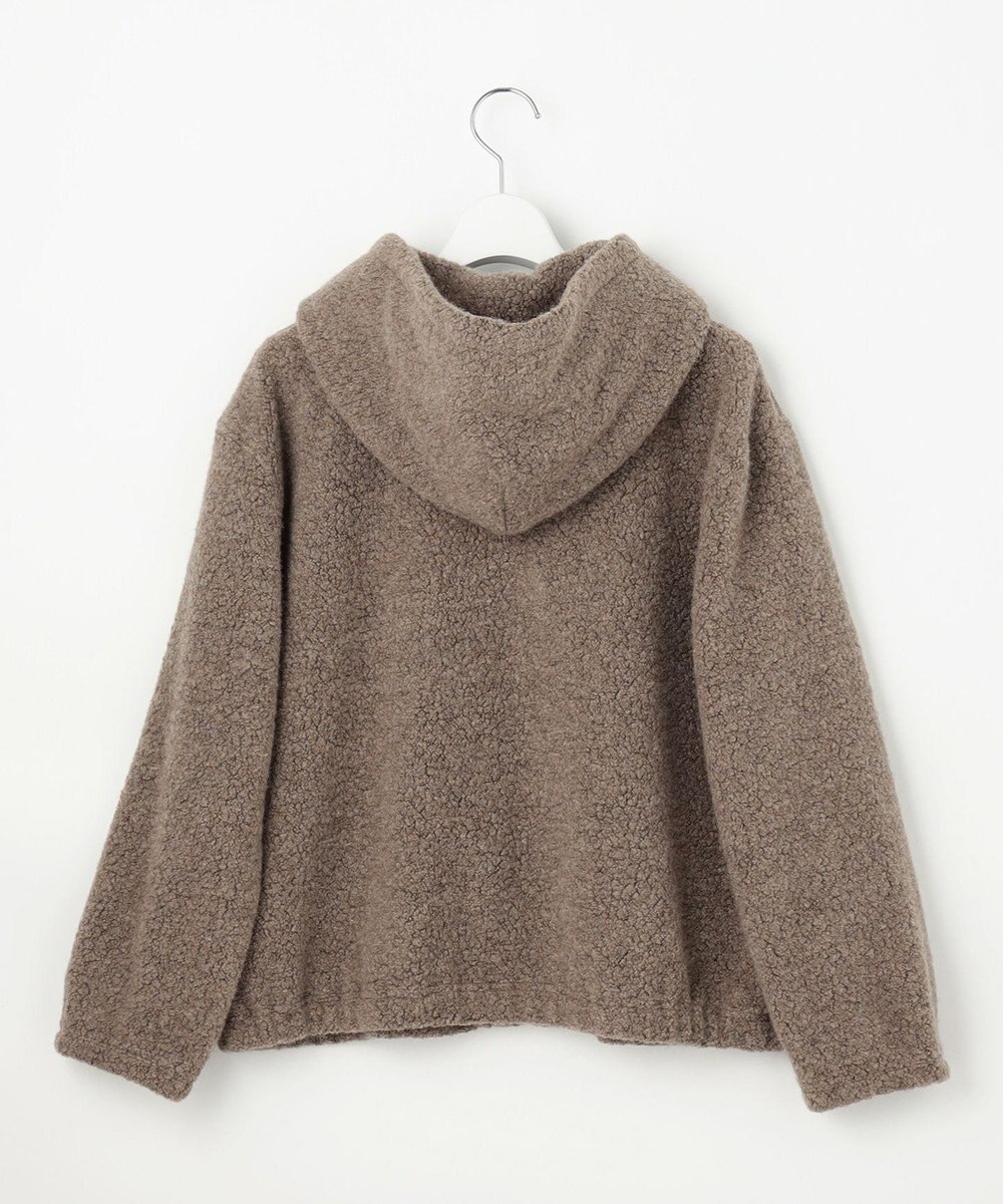 J.PRESS LADIES 【WEB限定カラーあり】パイルジャージー ジップアップ パーカー 