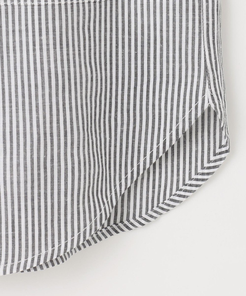 ANY 【洗濯機可能】ダブルポケット クロップドシャツ 