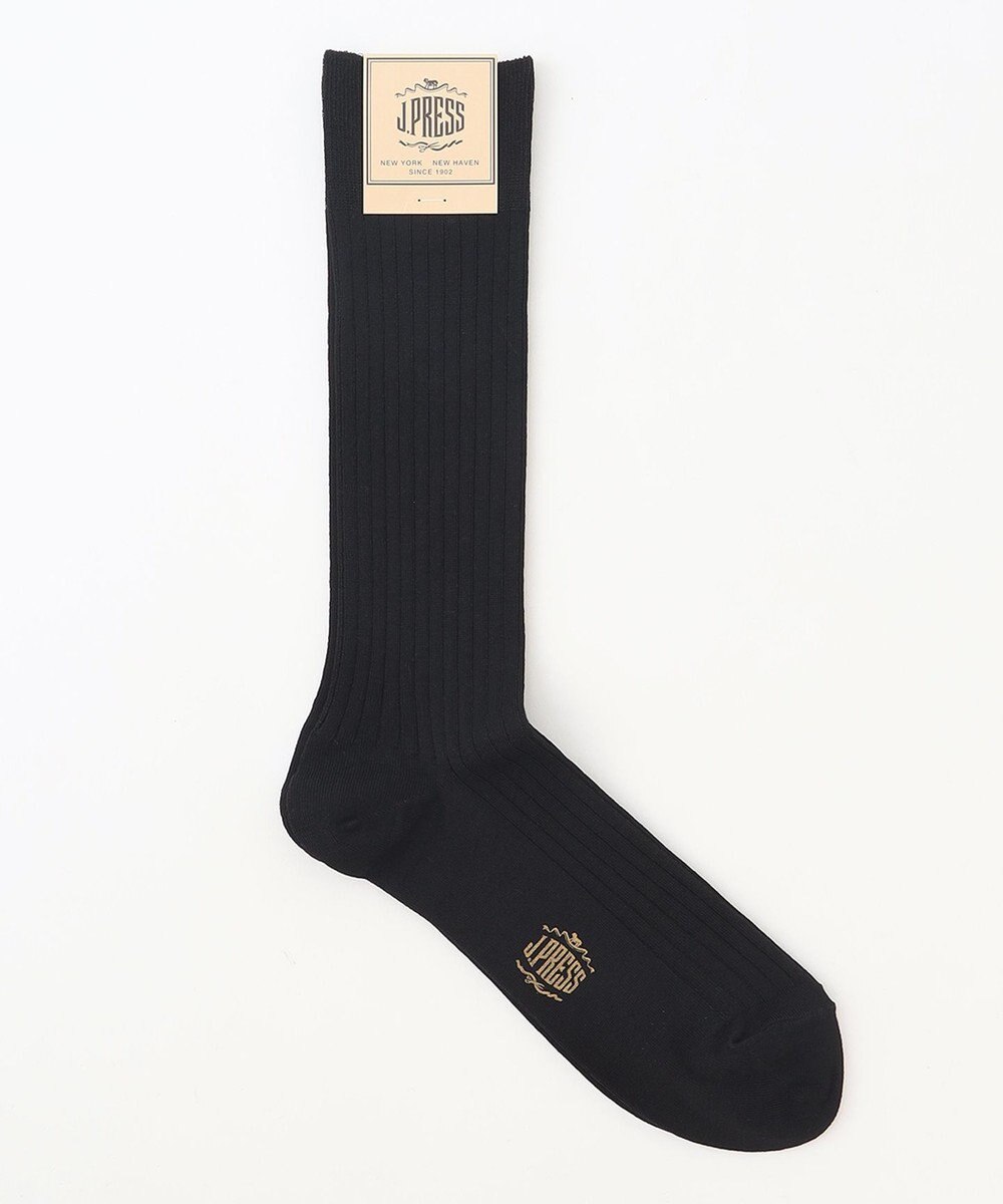 J.PRESS MEN 【J.PRESS BASIC】ハイゲージリブ ソックス 