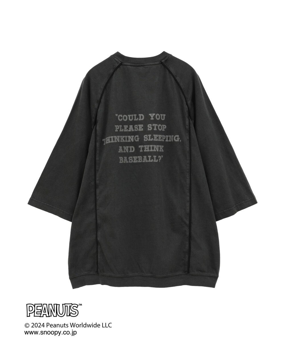 CRAFT STANDARD BOUTIQUE 【ユニセックス】PEANUTS/スヌーピー 切り替えTシャツ 