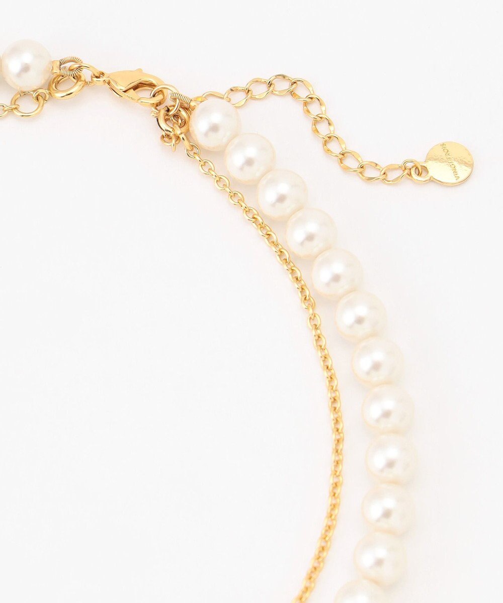 23区 2WAY パール コイン ネックレス 